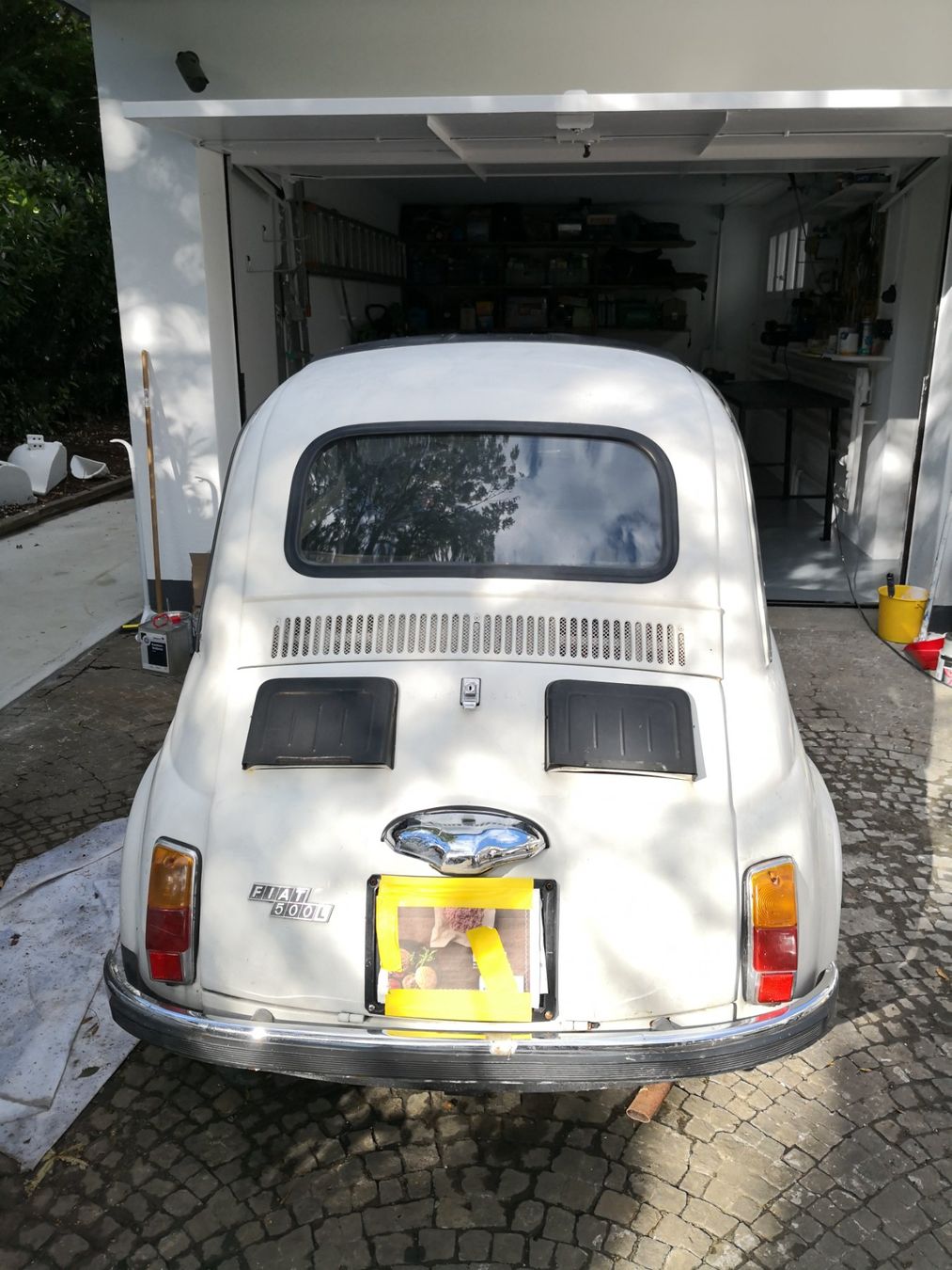 Fiat Automobili: 🤩FIAT 500 LIMOUSINE OLDTIMER WEISS – Usato da Olten venduto da Naja-Twins-Twins 5