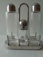 Menage Alessi Inox 18/10 - Kristallglas