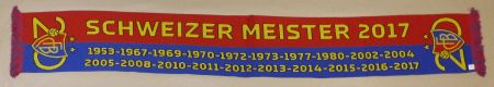 XXXL FC Basel Riesen Meister Schal 2017