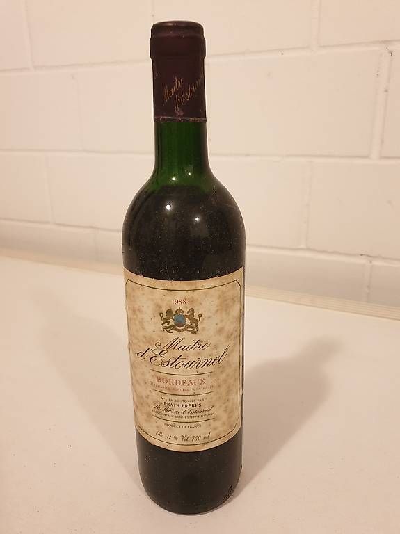 Vino: Maître d'Estournel 1988 – Usato da Staufen venduto da qualiton