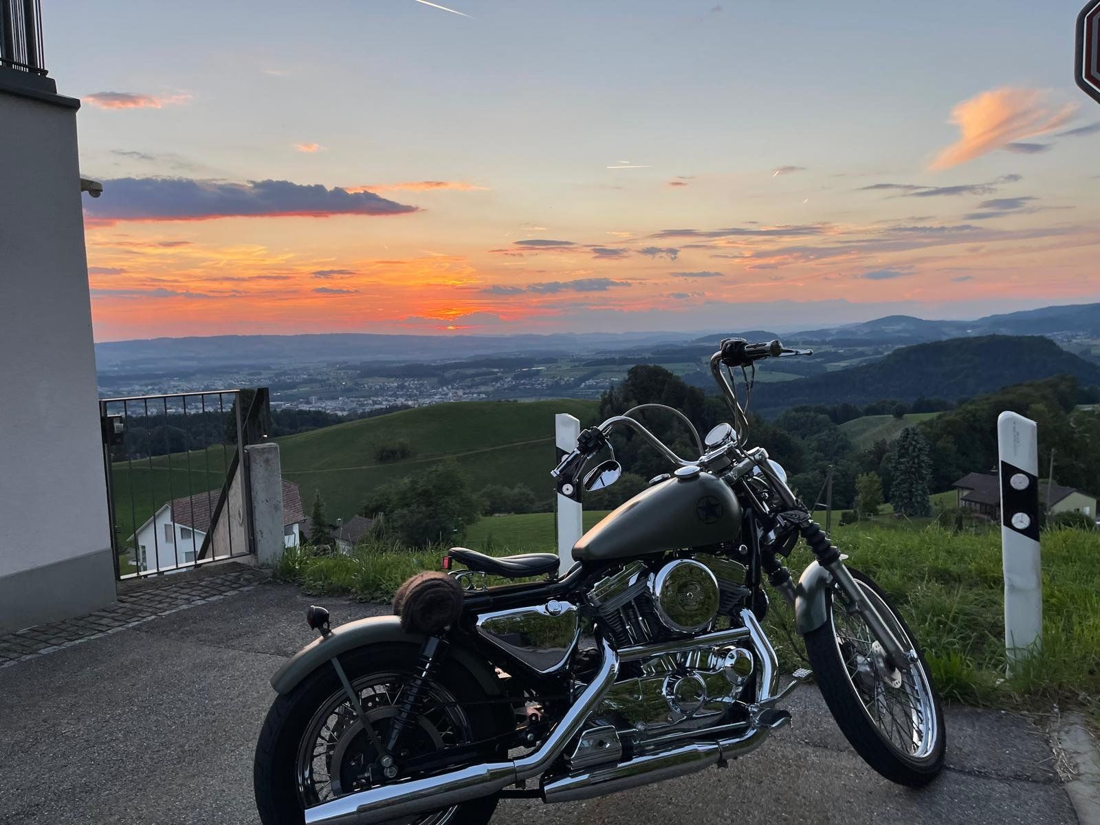 Harley-Davidson Chopper: Harley-Davidson Sportster 883 Custom-Chopper / ab MFK – Usato da Wetzikon ZH venduto da SPG02 3