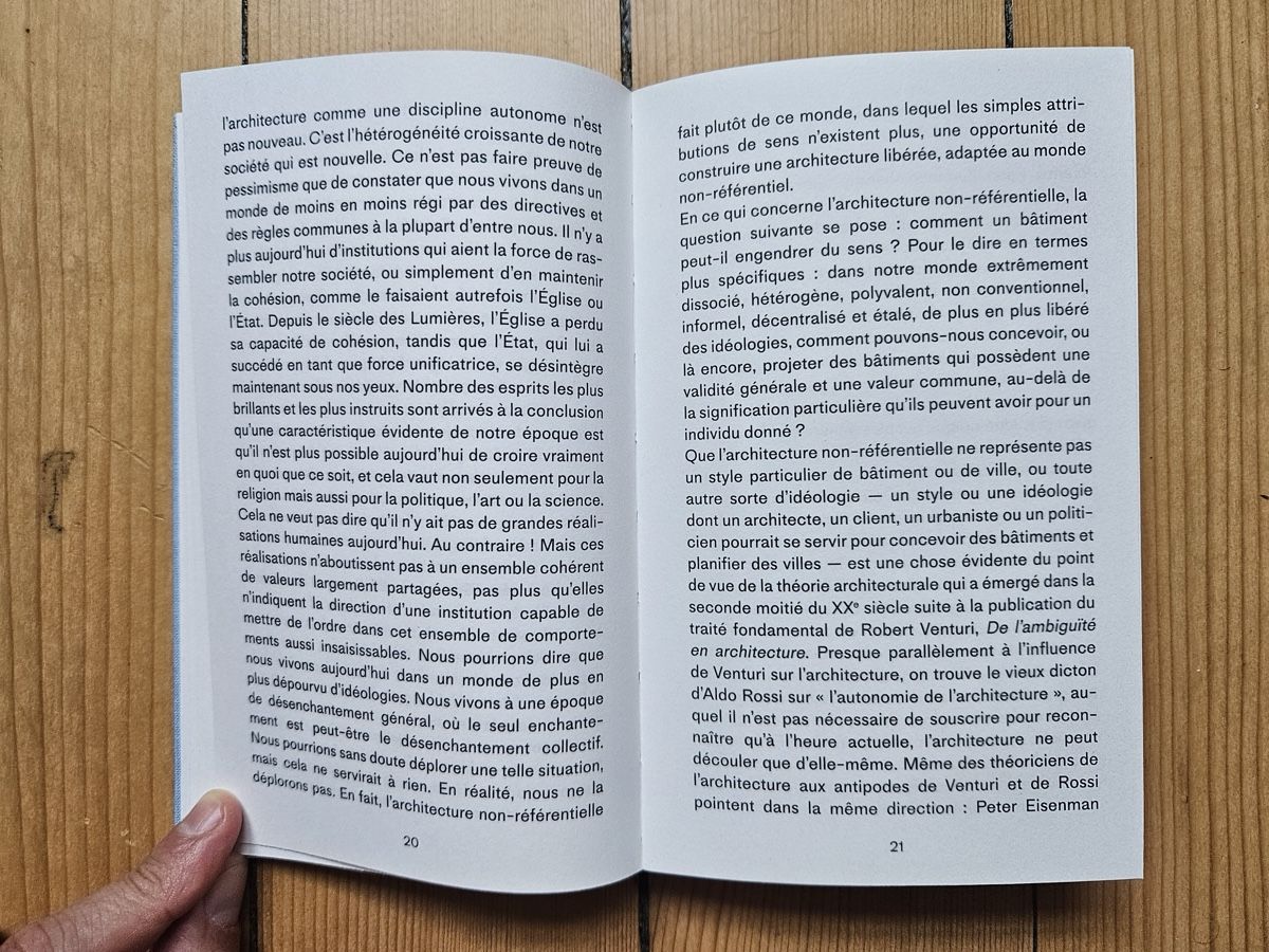 Libri: Valerio Olgiati - Architecture Non-Référentielle – Nuovo (secondo la descrizione) da Genève venduto da Januacoeli 4