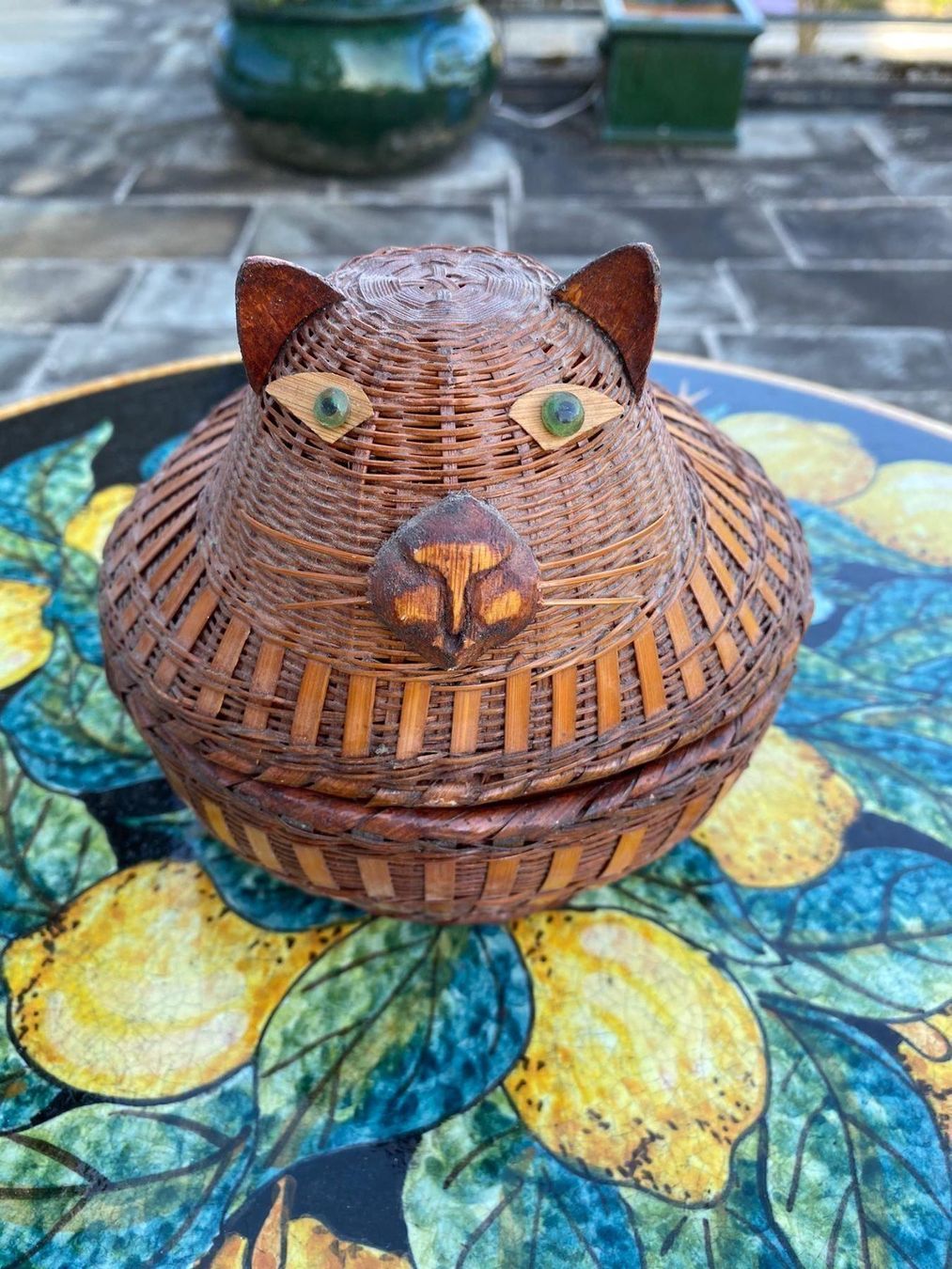 Altro per la casa: Katze als Korb mit Deckel – Usato da Solothurn venduto da Spicar