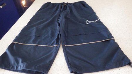 3/4 Hosen, dunkelblau, Grösse 2XL, mit Gummizug