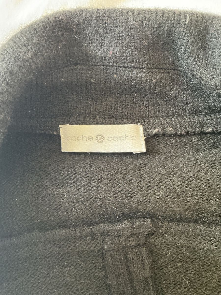 Giacche: Schwarze Wolljacke CACHE-CACHE XS – Usato da Zürich venduto da Janakpur 4