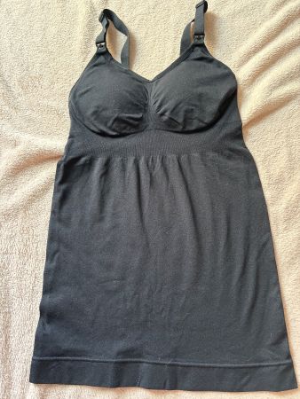 Schwarzes Stilltop / Umstandstop, Grösse M neu