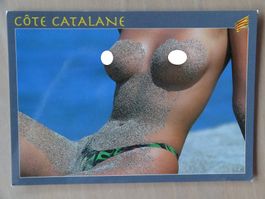 Erotik - AK - Côte Catalane, été chaud