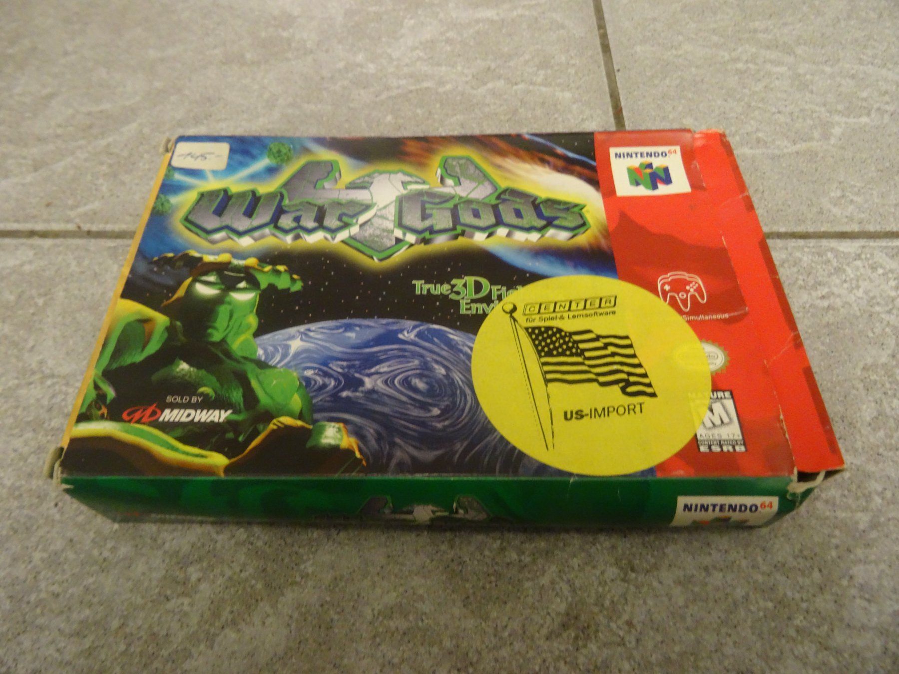 Nintendo Giochi: War Gods N64 - US Import  mit Schachtel – Usato da Olten venduto da Disc-Ausverkauf