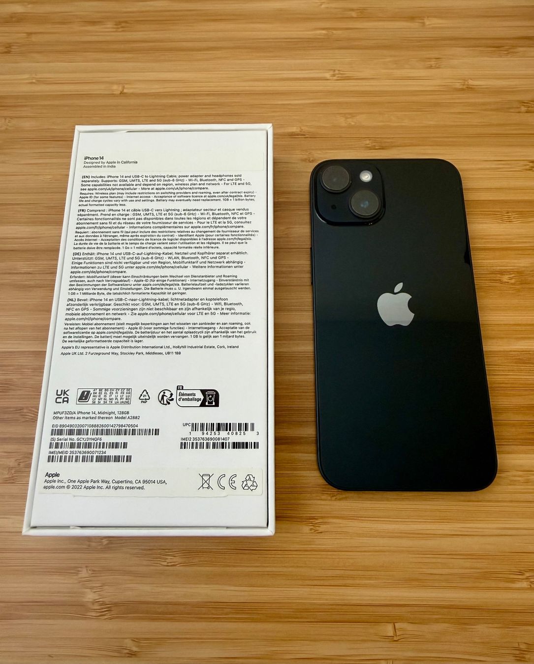 Apple Telefoni cellulari / Smartphones: iPhone 14 Midnight 128 GB – Usato da St. Margarethen TG venduto da Nepstar_ 3