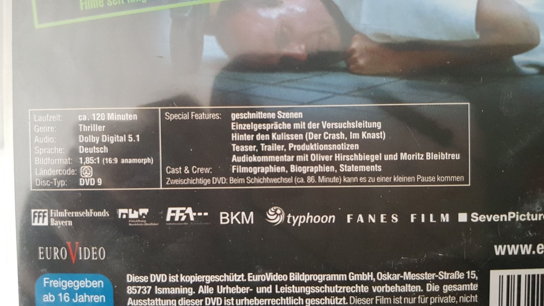 Tutti i DVDs: DVD Das Experiment / Moritz Bleibreu – Usato da Oetwil am See venduto da fineli2 1