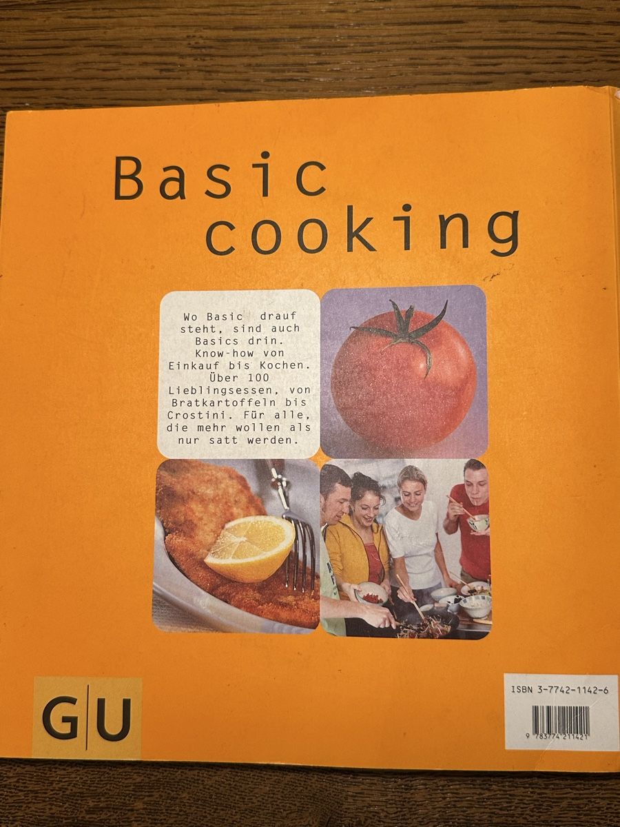 Libri: Basic Cooking Cookbook - Great recipes for spring dishes! – Usato da Zürich venduto da car_68nt 1