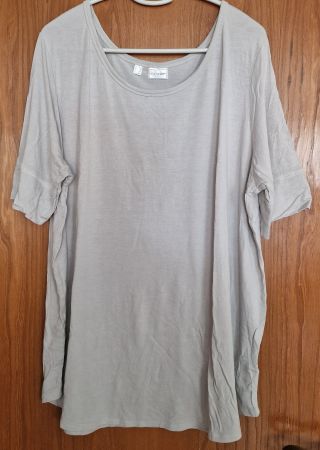 Bodyflirt Shirt, hellgrau, Grösse 48/50, Sommer-T-Shirt