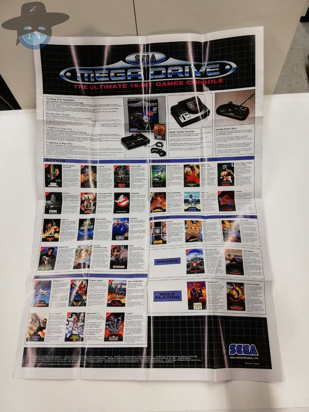Sega Giochi: Super Monaco GP inkl. Poster / Sega Mega Drive MD – Usato da St. Gallen venduto da zorro_dc 2