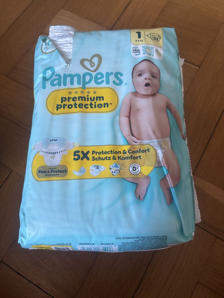 Pampers Windeleimer & Windeln: Windel Grösse 1  – Neu (gemäss Beschreibung) aus Mollis von jea_68v5 1