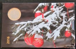 Münzsatz 2016 stgl Weihnachten