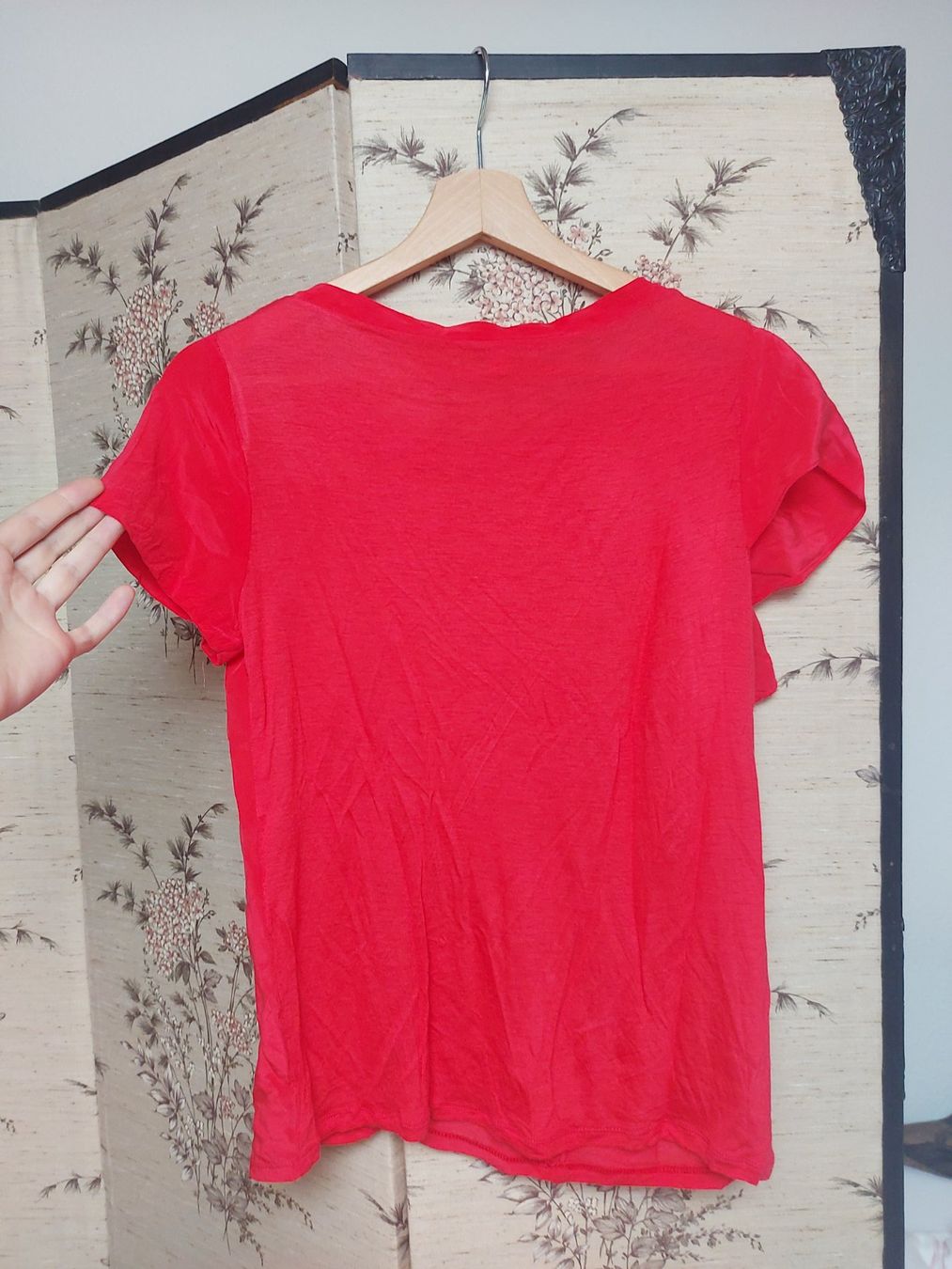 Maje Top: Top Maje en soie - Taille S/M – Usato da Lausanne venduto da Super-cerise 5