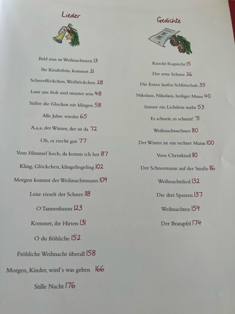 Libri: Vorlesebuch Weihnachten, Geschichten, Lieder  – Nuovo (secondo la descrizione) da Seon venduto da Sunny-Schmuck78 4