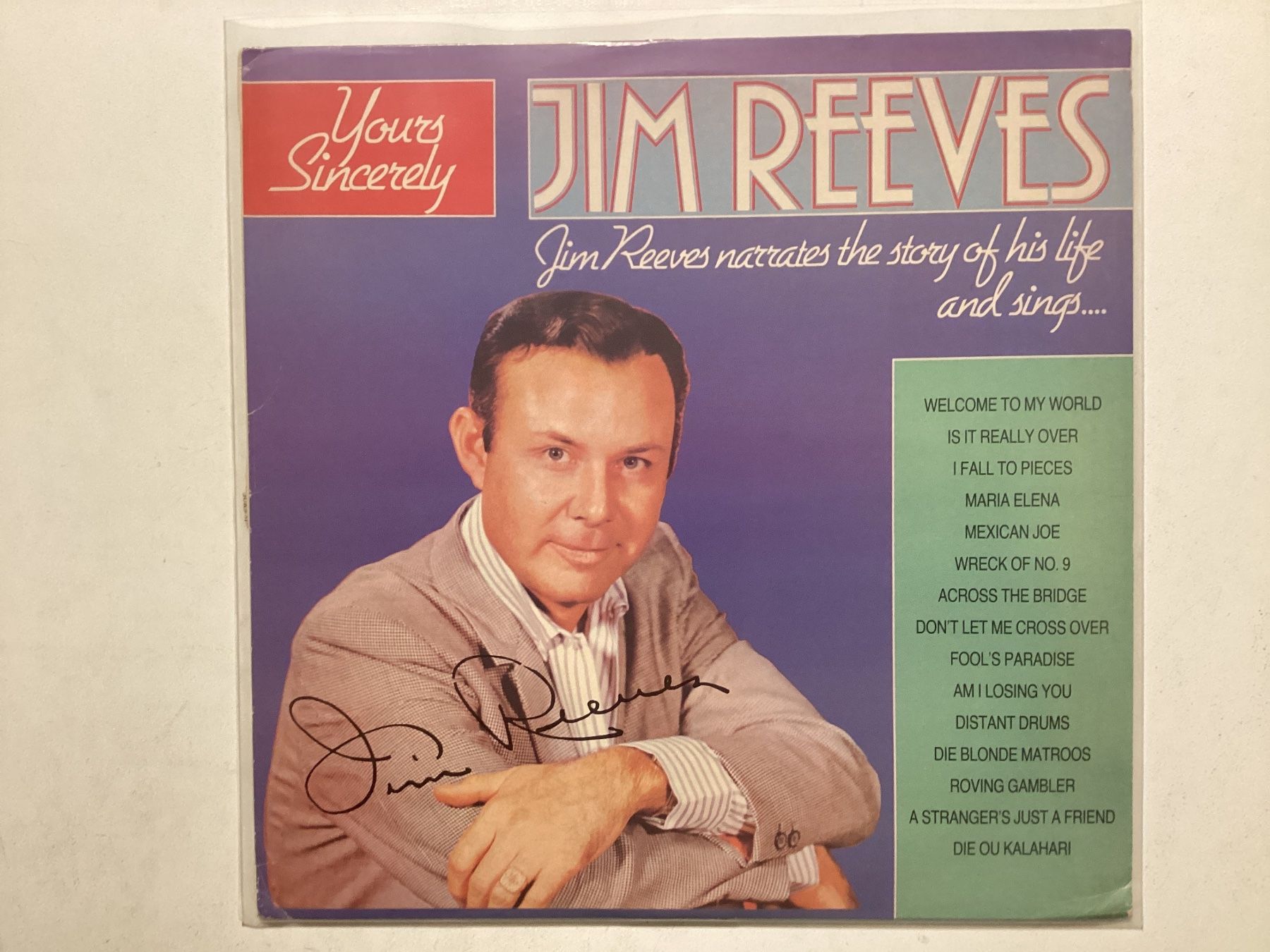 Dischi in vinile: Jim Reeves LP - Story – Usato da Gutenswil venduto da Hamzian