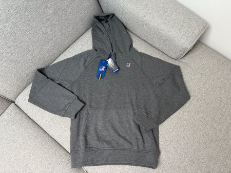 K-Way Kapuzenpullover, Grau, Gr. S – Neu mit Etikett!