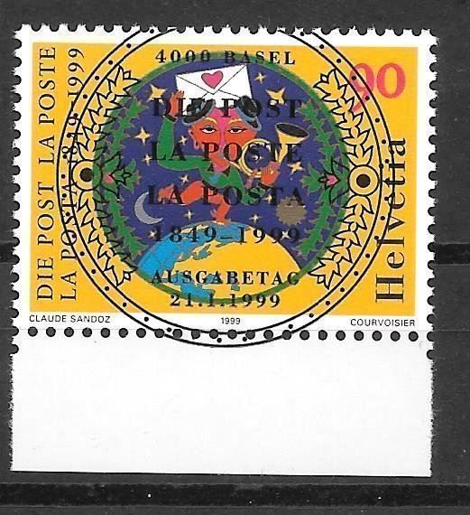 Tous les timbres: Nr. 963 mit ET Vollstempel Basel 21.1.1999 – Neuf (Voir description) à Olten par clotaldi