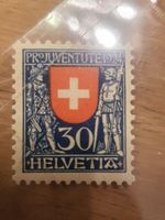 Briefmarke Schweiz Pro Juventute 1924, 30 Rappen postfrisch