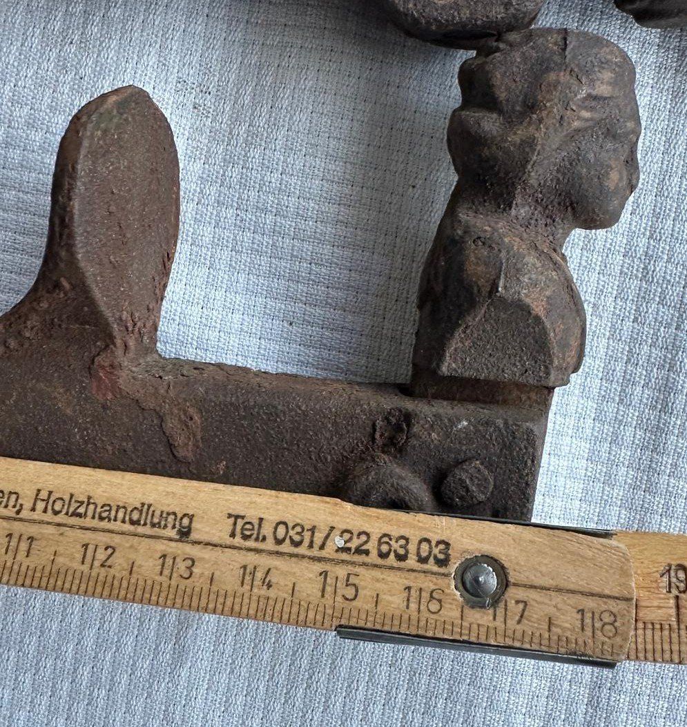 Eisenwaren: 2 ANTIKE FENSTERLADEN STOPPER – Gebraucht aus Ostermundigen von Wyatt-Earp 1