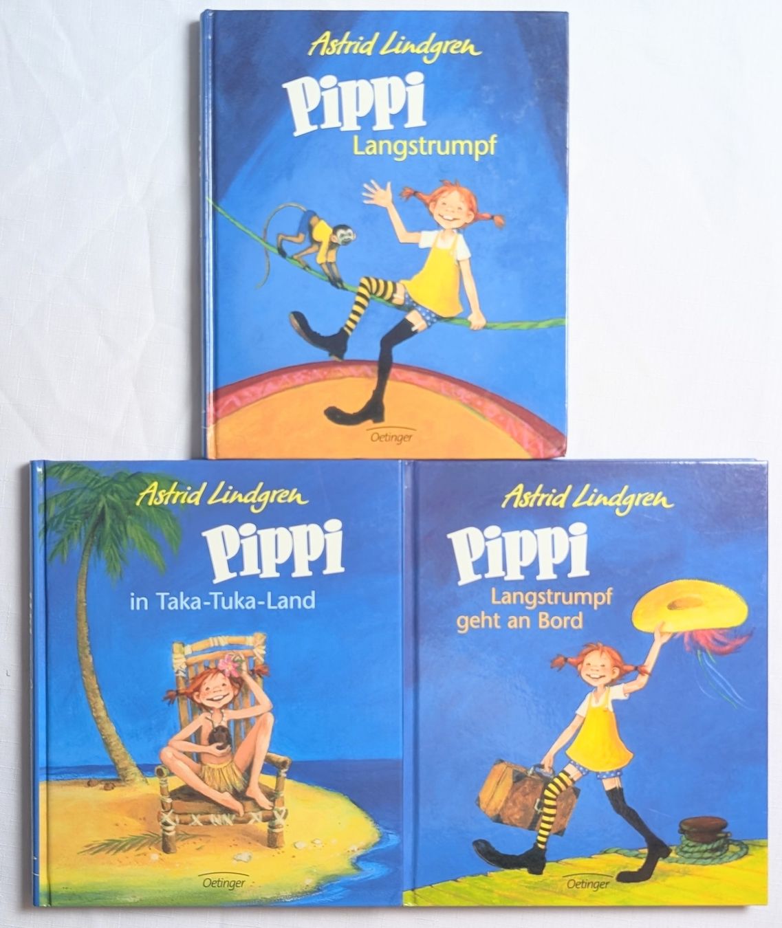 Libri: Pippi Langstrumpf - Band 1-3 - Astrid Lindgren – Nuovo (secondo la descrizione) da Wängi venduto da ABIZONE-86