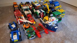 Lego Fahrzeugsammlung.