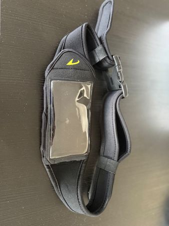 Laufgürtel / Sport-Hüfttasche für Smartphone – Schwarz