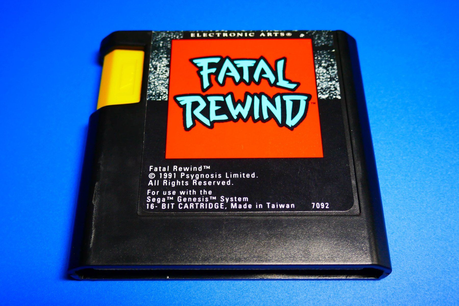 Sega Giochi: Fatal Rewind - Sega Mega Drive – Usato da Vuarrens venduto da Espace-Retro 2