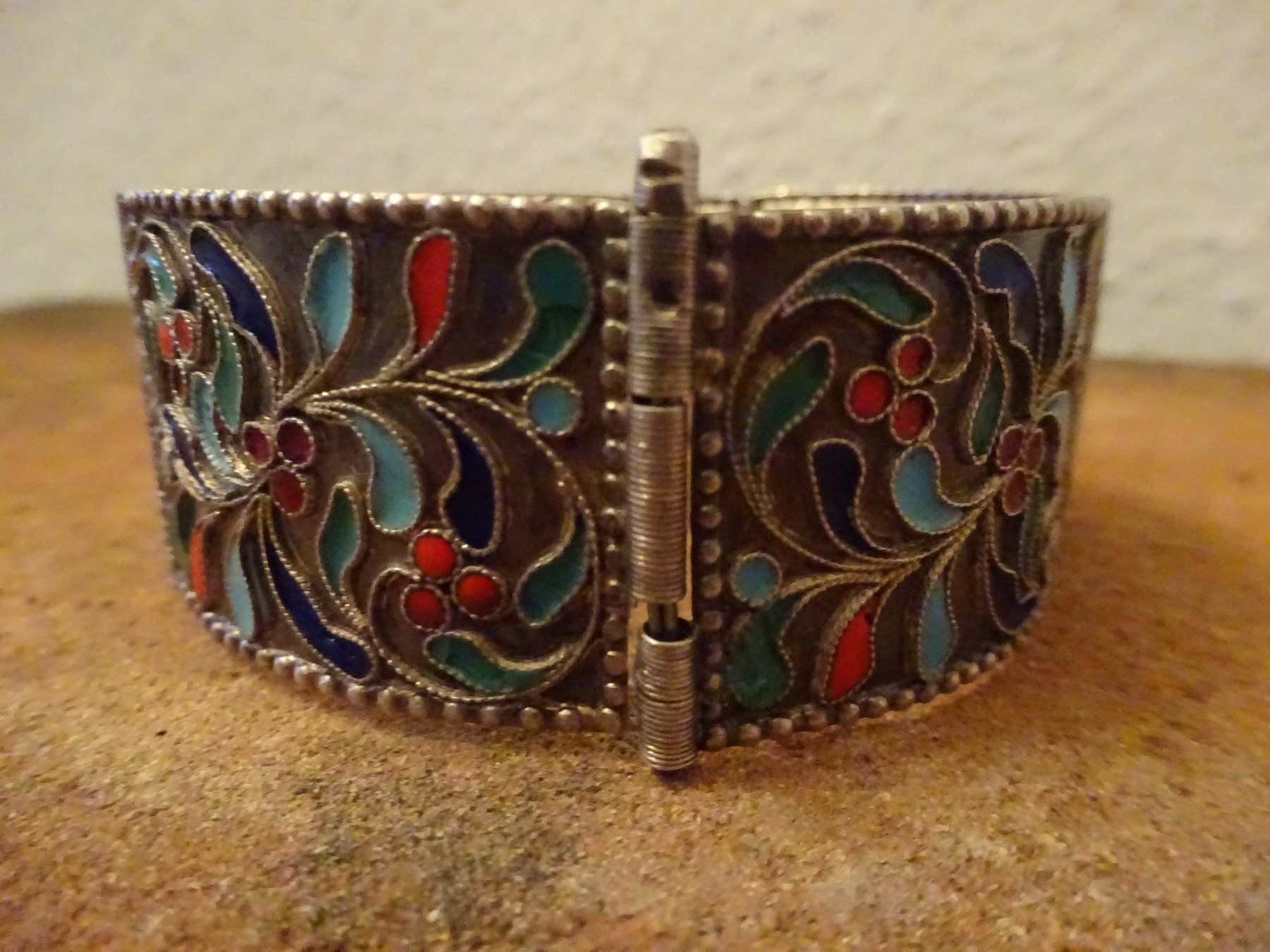 Bracciali & Braccialetti: Armband Silber Cloisonné – Usato da Esslingen venduto da FetteSchnecke 4