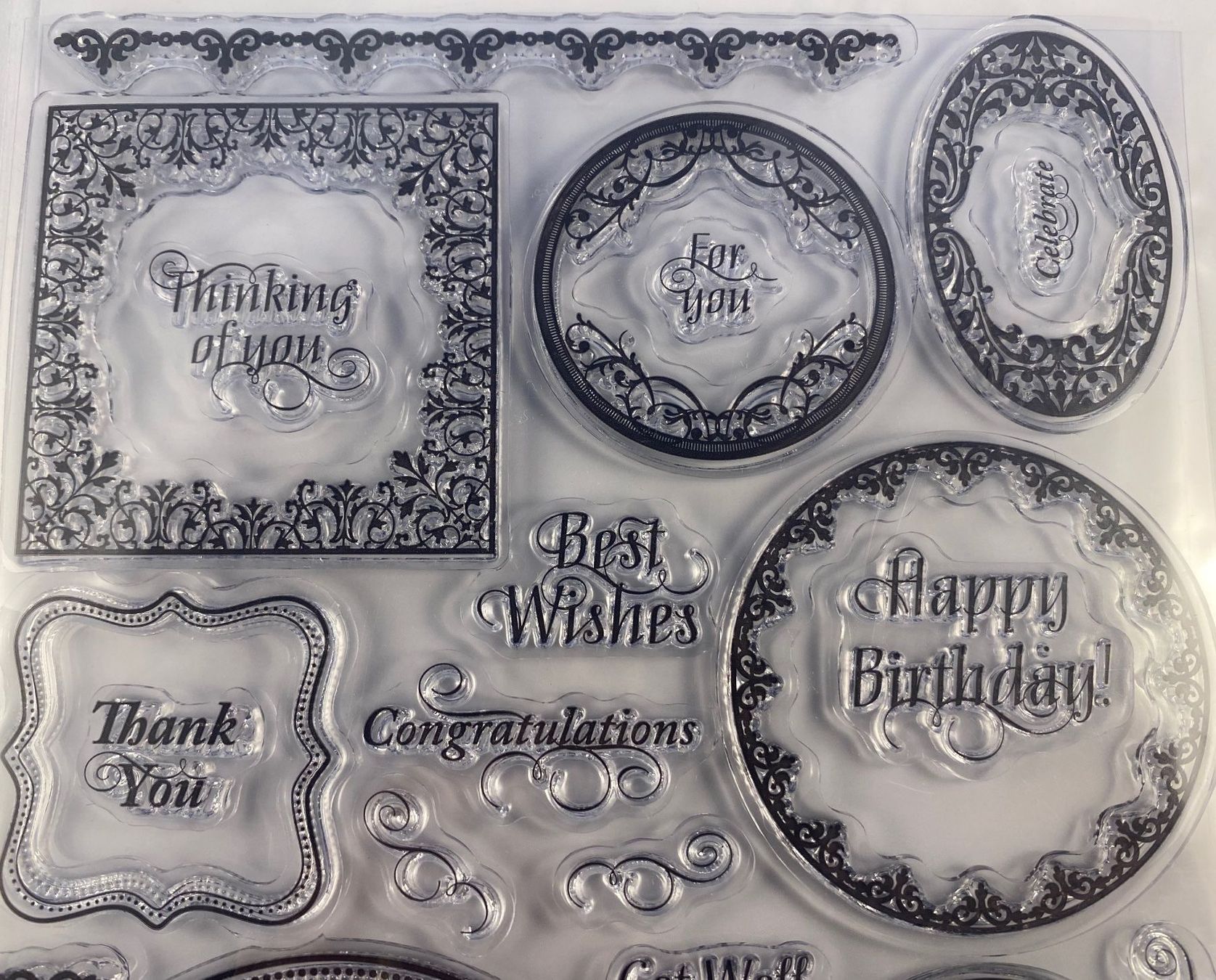 Timbri: 25 Acrylic Stamps l – Nuovo (secondo la descrizione) da Wichtrach venduto da Mona1994 1