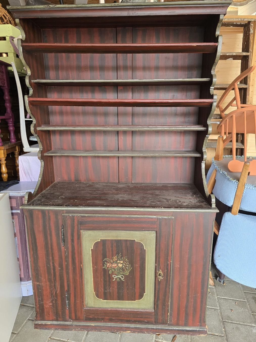 Schränke: Antikes Bidermeier Küchenschränkli – Gebraucht aus Gerolfingen von Aloehp