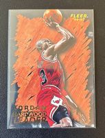 1996 Fleer - NBA - #123 Michael Jordan card