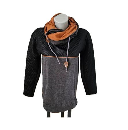 cooler Pulli mit grossem Kragen Gr. S UNISEX