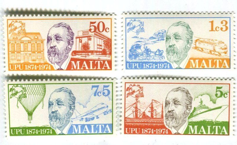 Alle Briefmarken: Briefmarken "Weltpostverein". Malta – Neu und originalverpackt aus Basel von Butsch5
