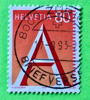 Nr.838 A-Post Marke Stempel 1993 Zürich  
