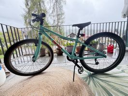 Kinderfahrrad Pyro 24 Zoll hellblau gebrauchter Zustand