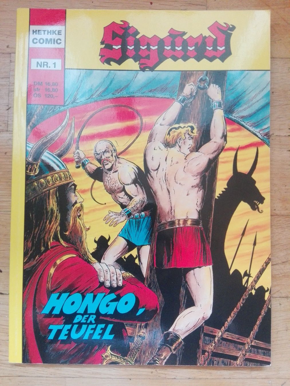 Fumetti: Sigur  (Nr.1) - Hongo, der Teufel      > Hethke Comic < – Usato da St. Gallen venduto da elkapone