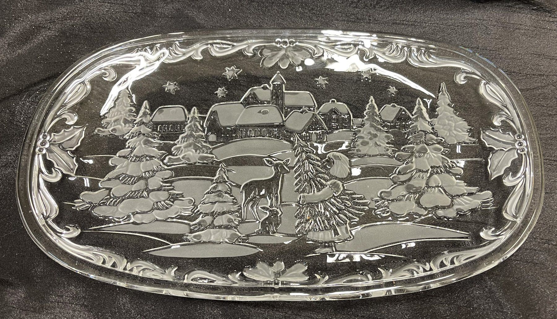 Servierplatten: Weihnachtsplatte / 40 x 24cm – Gebraucht aus Oftringen von Vucki