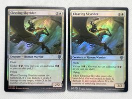 Magic the Gathering: 2x Cleaving Skyrider Foil DMU!