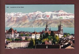 LAUSANNE et les Alpes