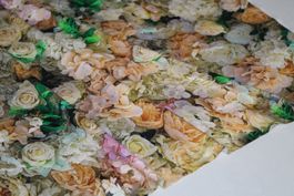 ***AUSVERKAUF*** Stoff Viscosejersey Digitaldruck Blumen