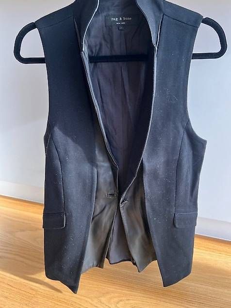 Gilet & Giacche senza maniche: rag & bone Longline Weste, Grösse 8, Made in USA – Usato da Reinach BL venduto da Tom4142CH 1