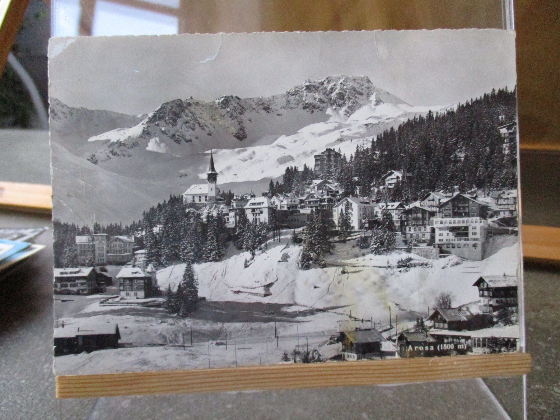 Ansichtskarten: Arosa 1962 Postkarte  2 – Gebraucht aus Felsberg von sanwill
