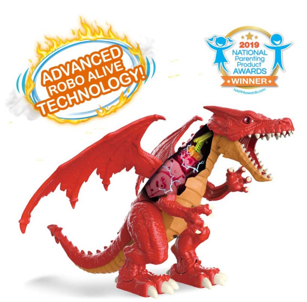 Spielzeuge: Robo Alive Dragon Toy - Red, Plastic – Gebraucht aus Zürich von meggimay 1