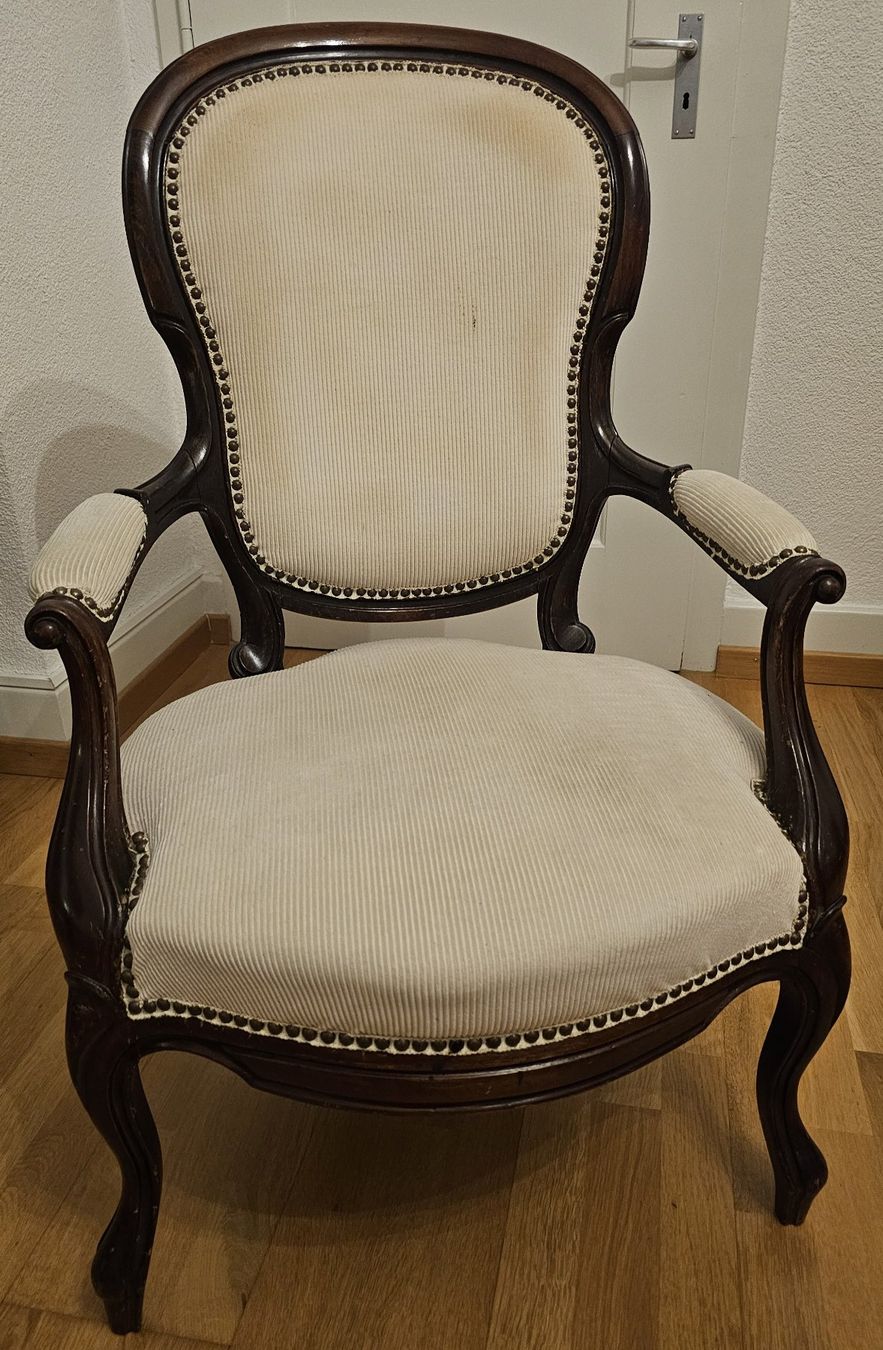 Poltrone: Antiker Sessel / Herrenzimmer / Stilmöbel – Usato da Bern venduto da Marco0165