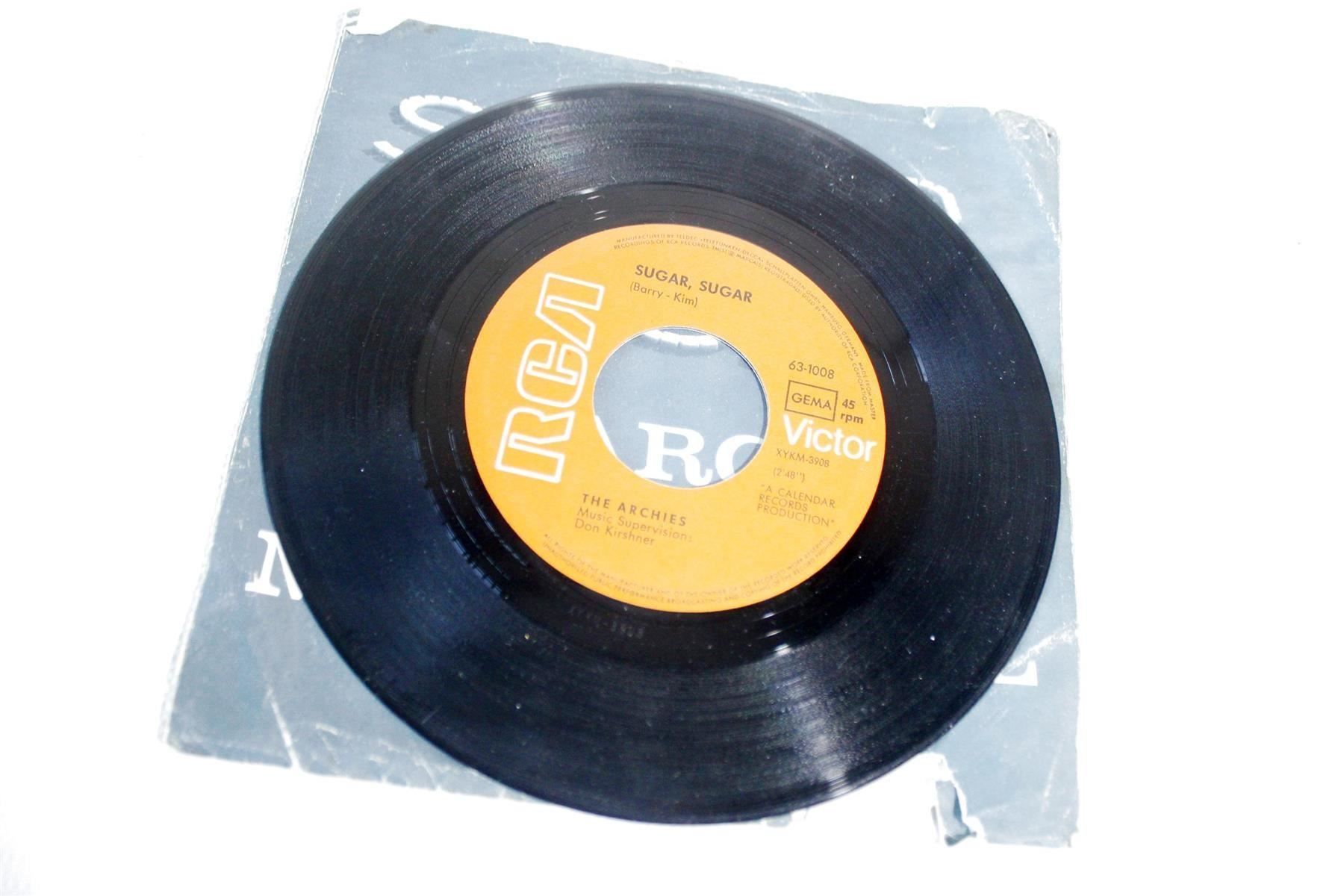 Schallplatten: THE ARCHIES: Sugar Sugar / Melody Hill – Gebraucht aus Bern von vinyl-heaven 7