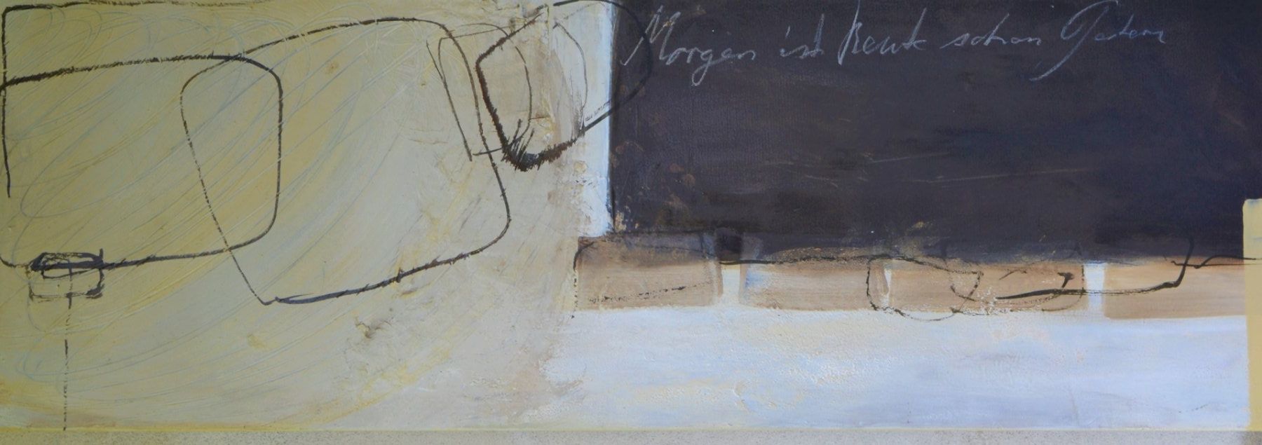 Foto & Immagini: Acryl Beige Braun 50x150 – Nuovo (secondo la descrizione) da Wolfhalden venduto da Zinauktion