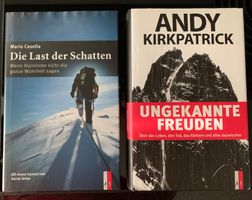 2 Alpinismus Bücher Mario Casella, Andy Kirkpatrick